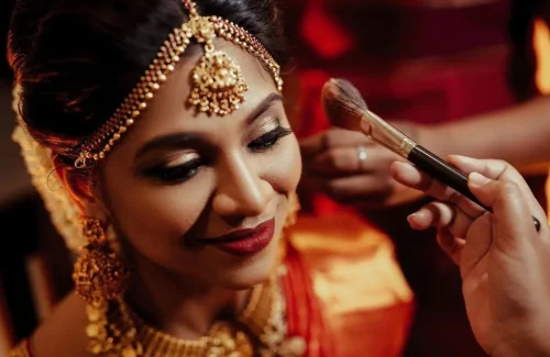 Bridal makeup in Kochi